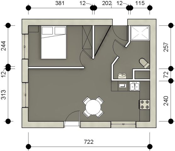 Mieszkanie 2-pokojowe Warszawa Praga-Południe, ul. kard. Aleksandra Kakowskiego. Zdjęcie 15