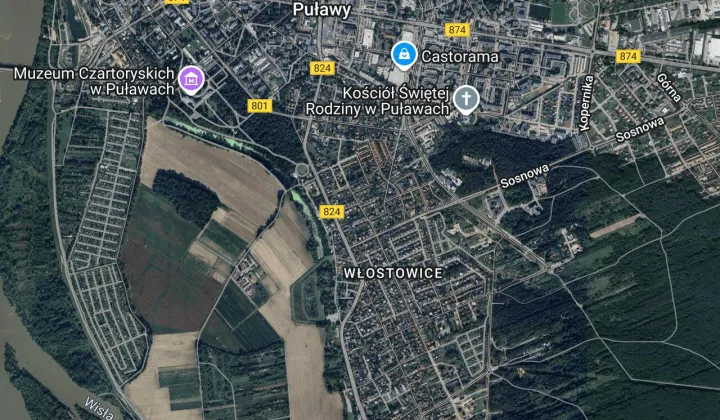 Działka budowlana Puławy Centrum, ul. Lipowa