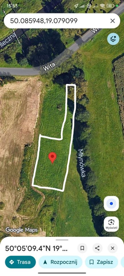 Działka budowlana Bieruń Bieruń Stary, ul. Wita. Zdjęcie 1