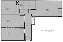 Mieszkanie 3-pokojowe Wrocław Krzyki, ul. Widna. Zdjęcie 1