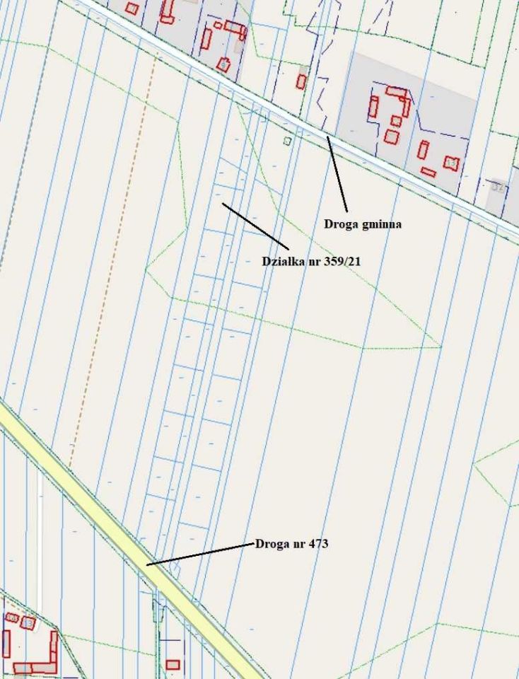 Działka budowlana Kolonia Bałucz. Zdjęcie 3