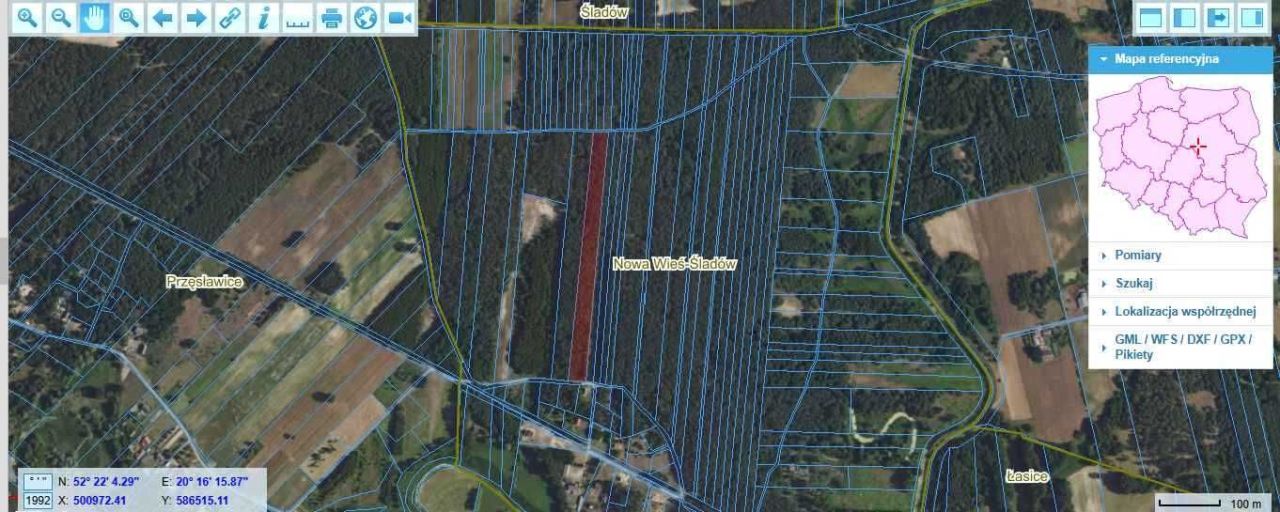 Działka leśna Nowa Wieś-Śladów. Zdjęcie 4