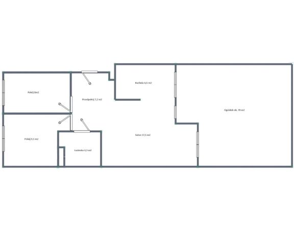 Mieszkanie 3-pokojowe Suwałki, ul. Alfreda Lityńskiego. Zdjęcie 1
