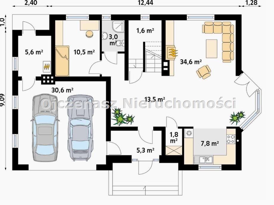 dom wolnostojący, 5 pokoi Niemcz. Zdjęcie 23