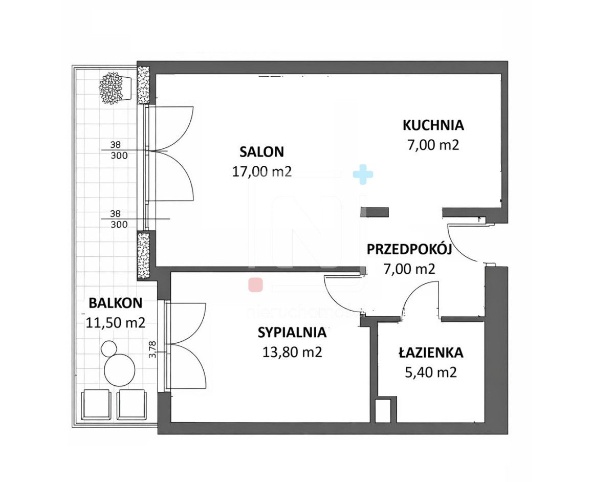 Mieszkanie 2-pokojowe Warszawa Bielany, ul. Tomasza Nocznickiego. Zdjęcie 14