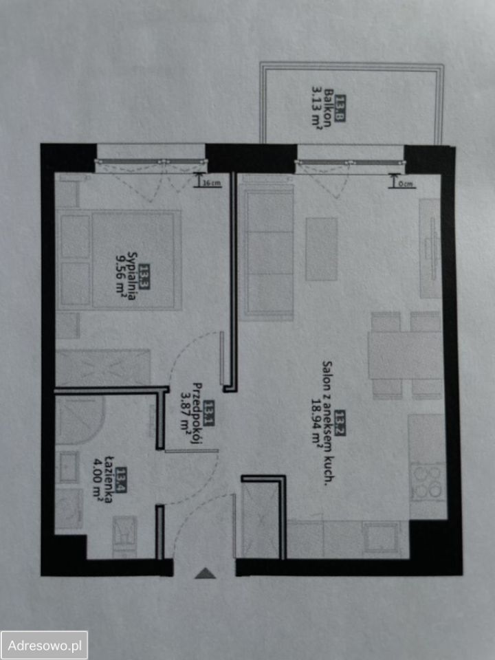 Mieszkanie 2-pokojowe Rokitki, ul. Wiśniowa. Zdjęcie 3