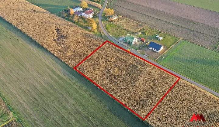 Działka inwestycyjna Lubanie