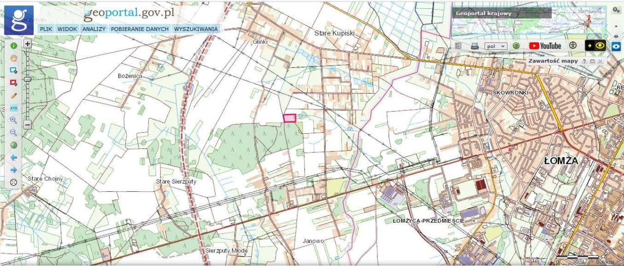 Działka budowlana Stare Kupiski. Zdjęcie 3