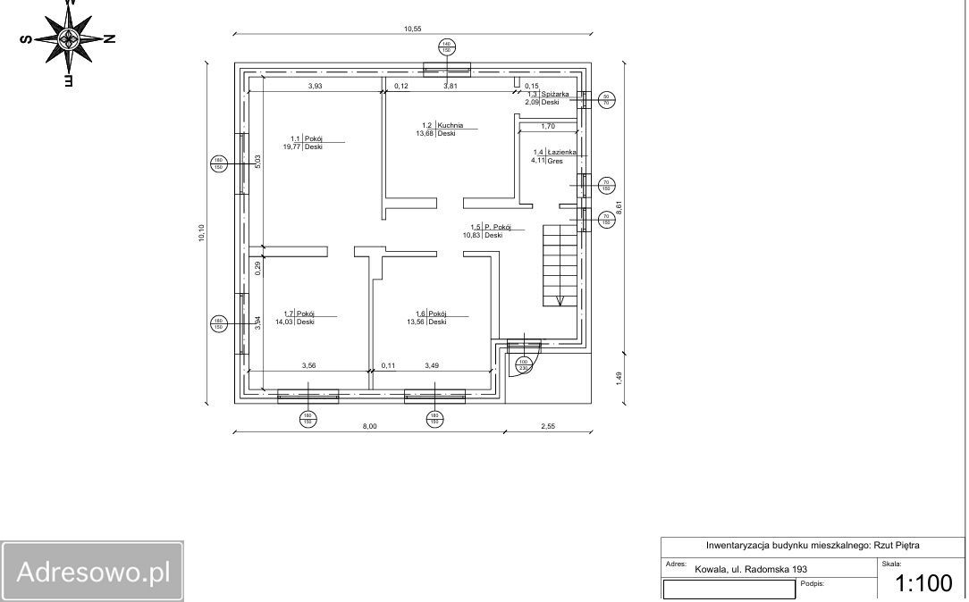 dom wolnostojący, 6 pokoi Kowala-Kolonia. Zdjęcie 12