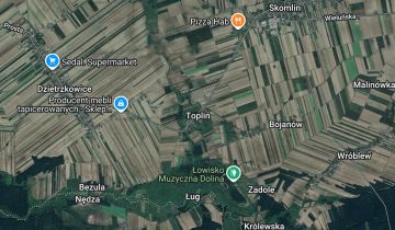 Działka rolna Toplin