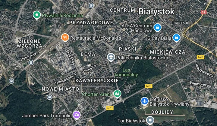 Mieszkanie 3-pokojowe Białystok, ul. Wiejska