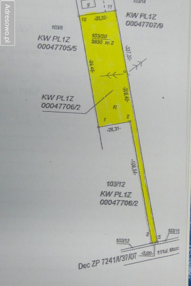 Działka budowlana Kaleń, ul. Mszczonowska. Zdjęcie 3