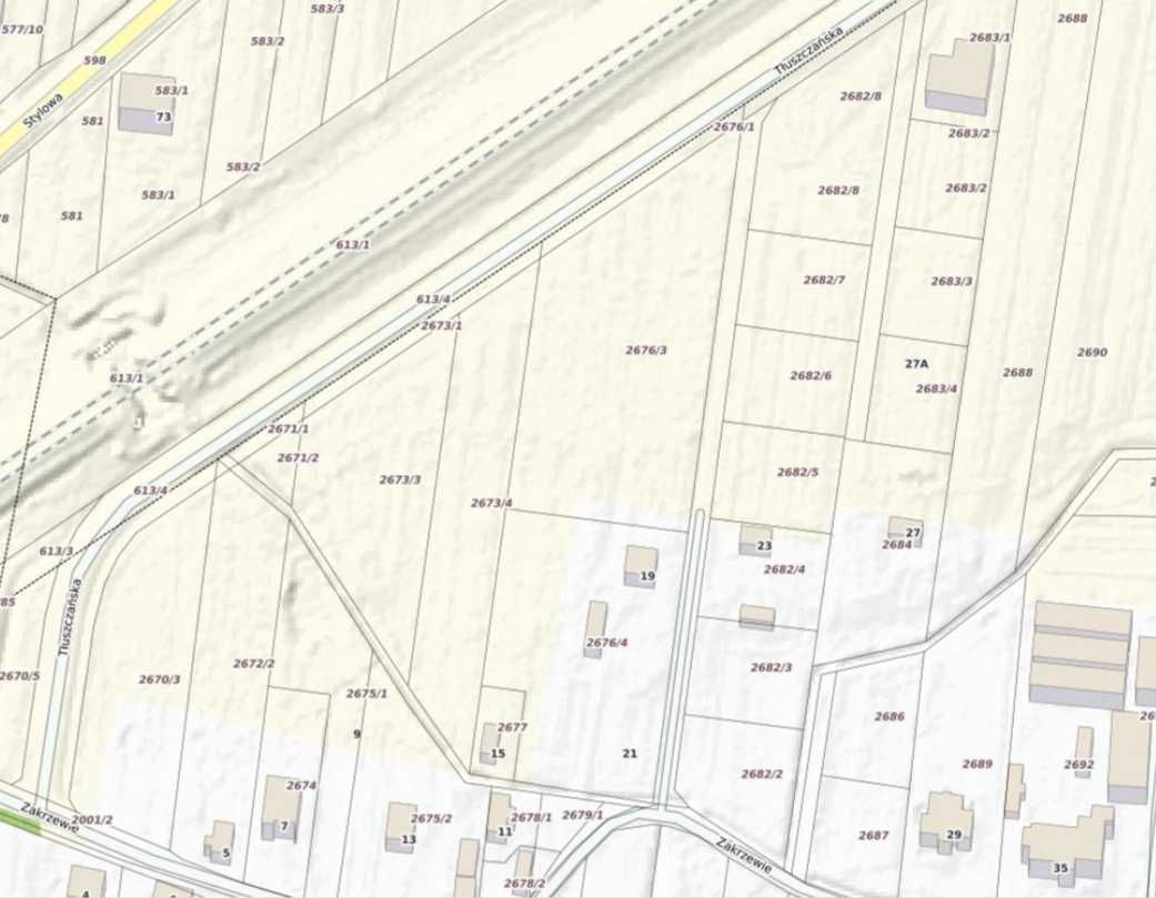 Działka rolna Tłuszcz Zakrzewie. Zdjęcie 6