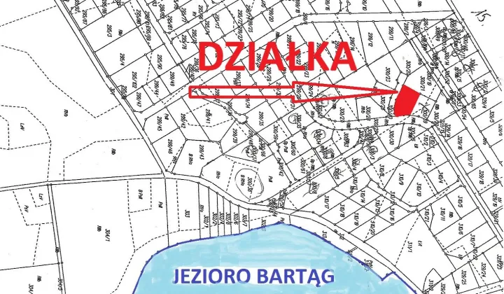 Działka budowlana Bartąg, ul. Akacjowa