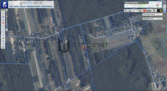 Działka budowlana Dybki. Zdjęcie 1