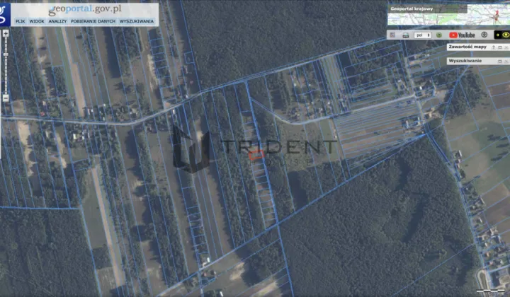 Działka budowlana Dybki