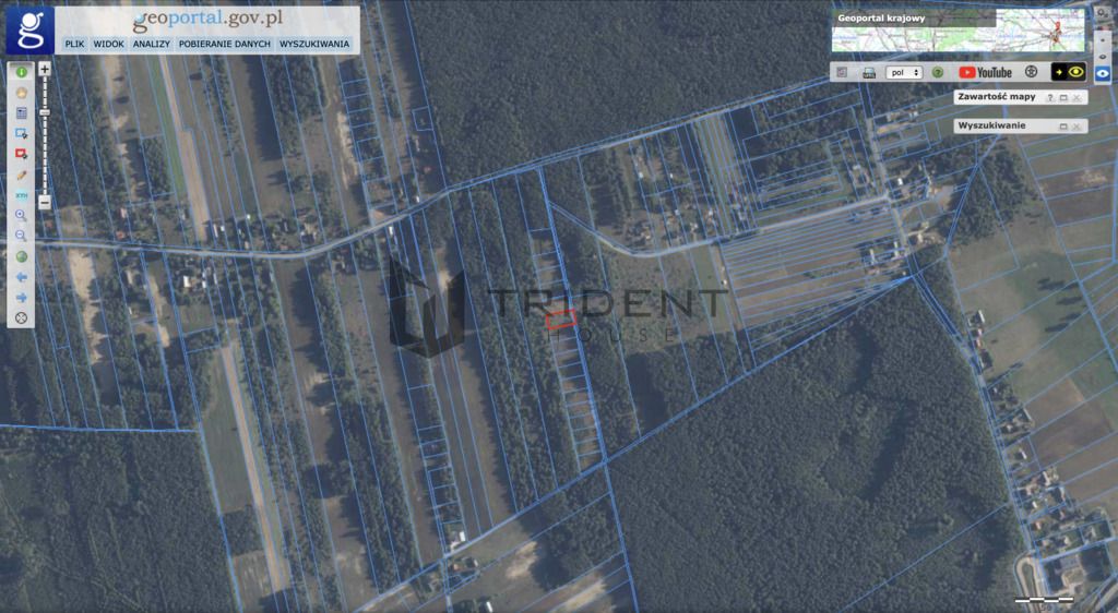 Działka budowlana Dybki. Zdjęcie 1