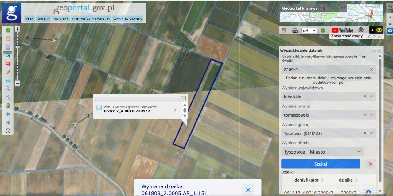 Działka rolna Tyszowce. Zdjęcie 1