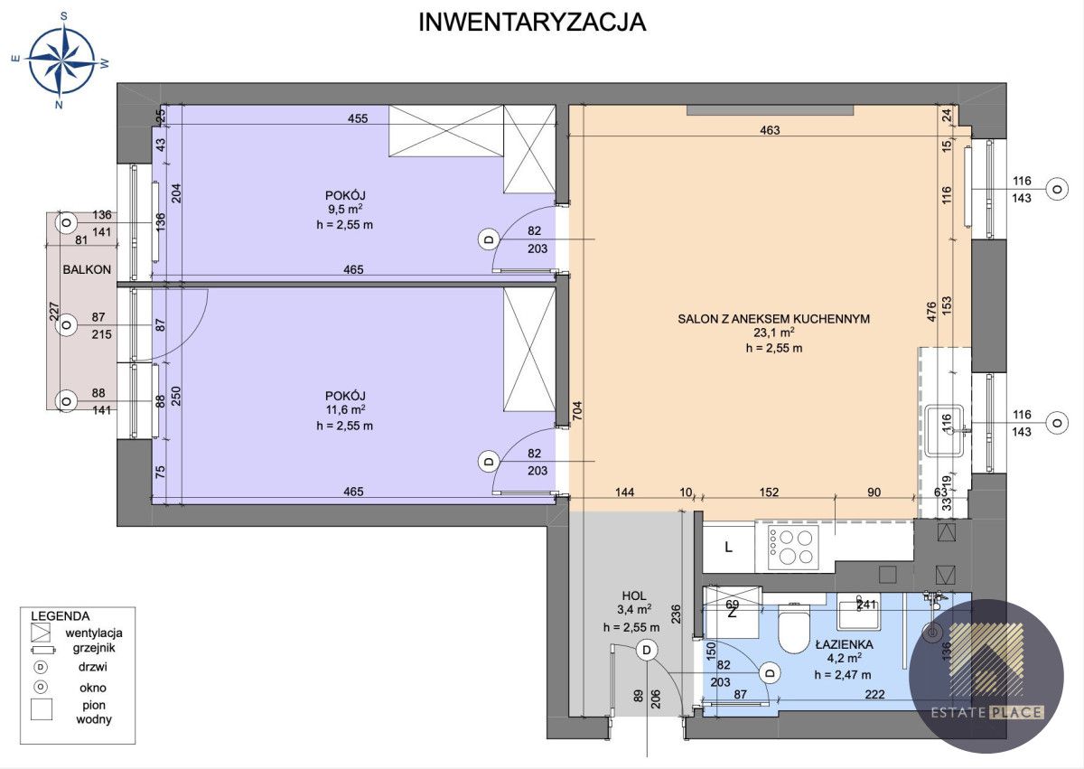 Mieszkanie 3-pokojowe Warszawa Ursynów, ul. Oskara Sosnowskiego. Zdjęcie 13