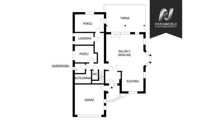 dom wolnostojący, 4 pokoje Kamień