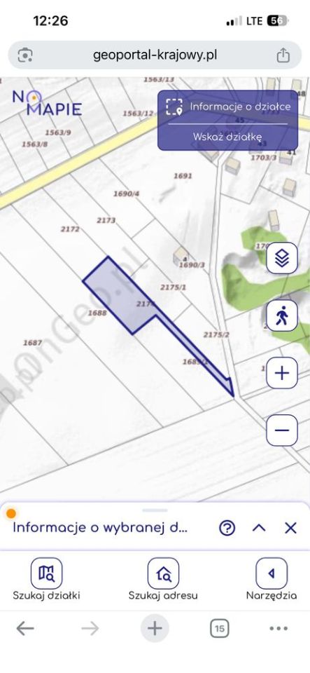 Działka budowlana Pniewo. Zdjęcie 4