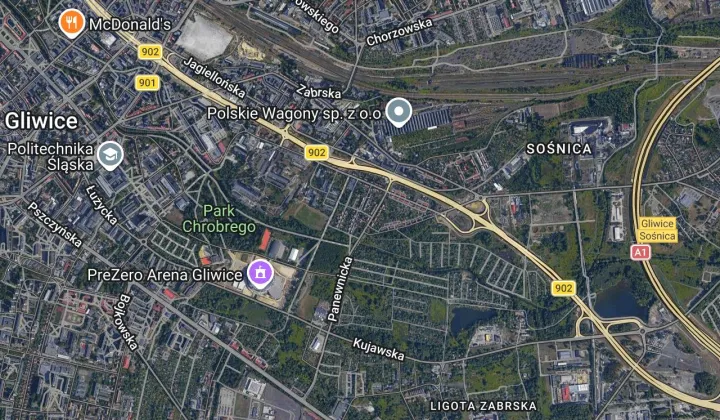 Pokój Gliwice Zatorze, ul. Olszynki
