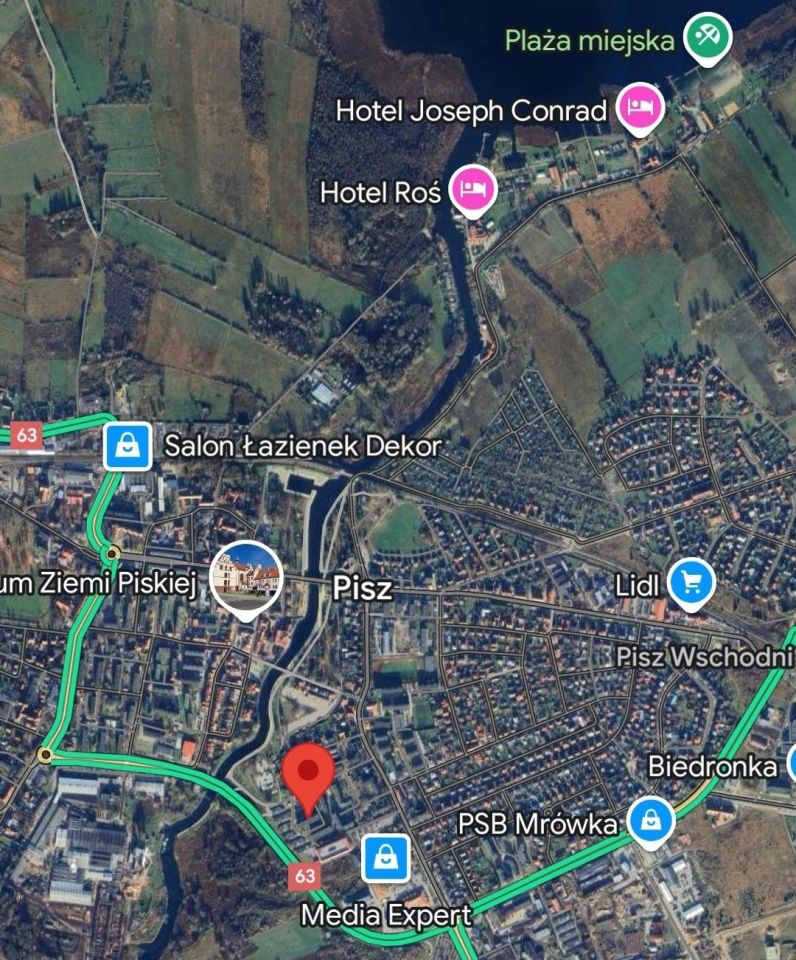 Mieszkanie 3-pokojowe Pisz, ul. Konstantego I. Gałczyńskiego. Zdjęcie 2