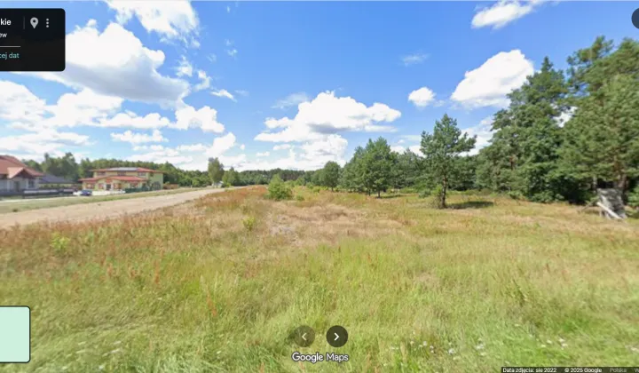 Działka budowlana Zakościele