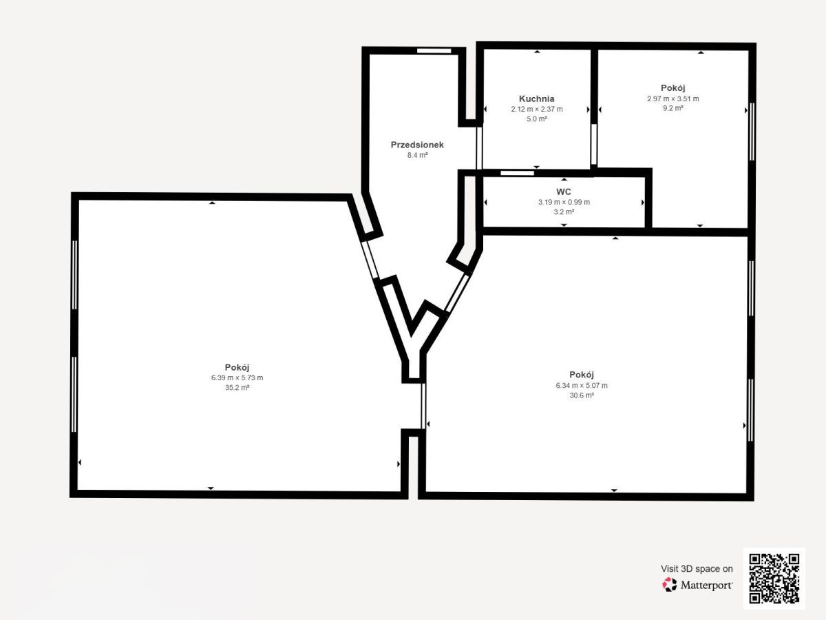 Mieszkanie 3-pokojowe Łódź Widzew, al. marsz. Józefa Piłsudskiego. Zdjęcie 20