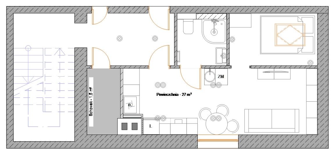Mieszkanie 2-pokojowe Trzebinia, ul. Wiśniowa. Zdjęcie 11