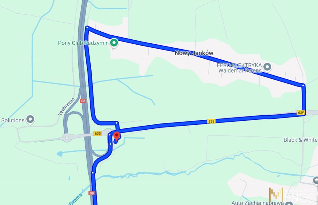 Działka inwestycyjna Nowy Janków. Zdjęcie 2
