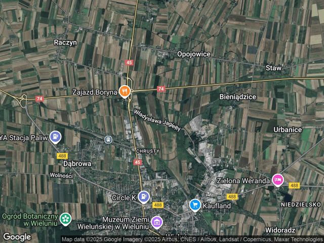 Działka inwestycyjna Wieluń Chrusty, ul. Władysława Jagiełły. Zdjęcie 1