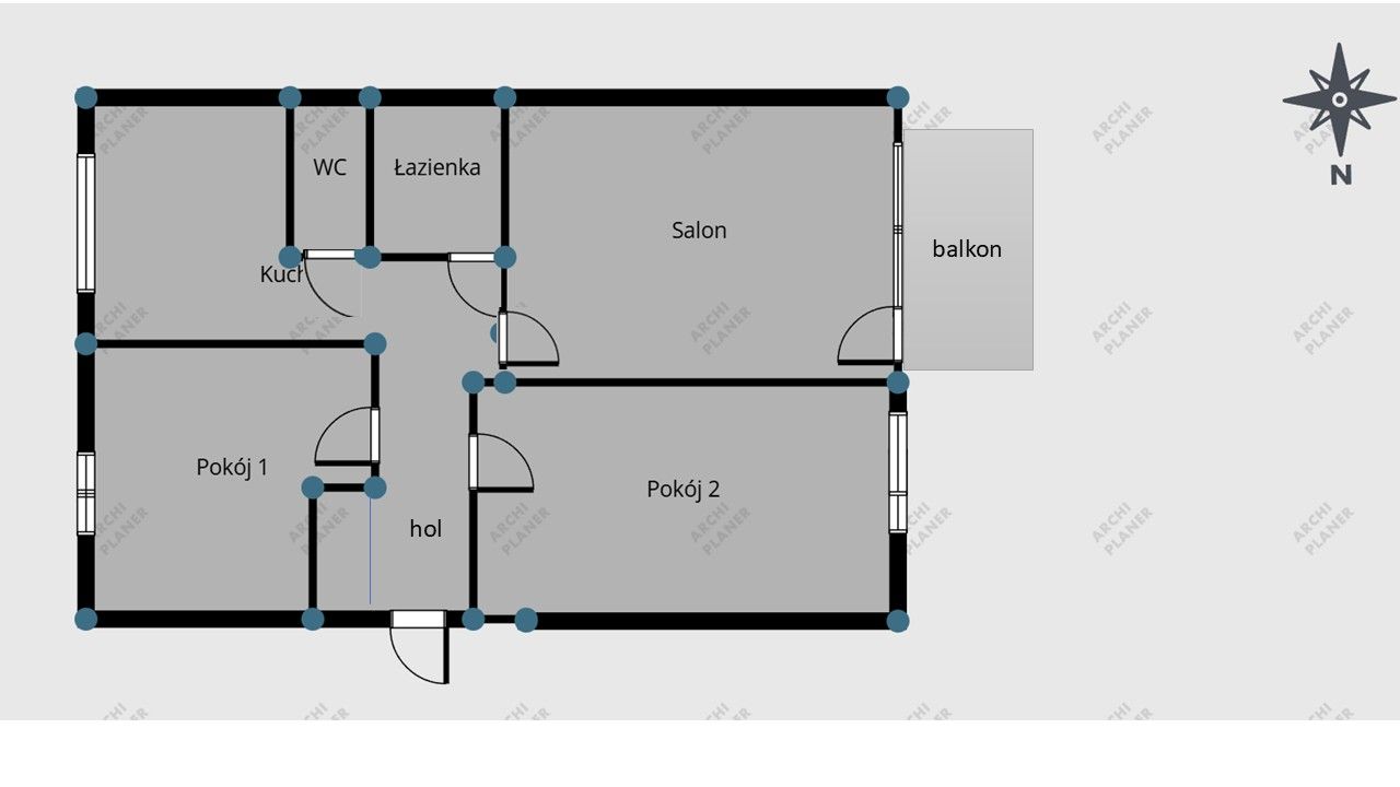 Mieszkanie 3-pokojowe Chełm, ul. Połaniecka. Zdjęcie 11