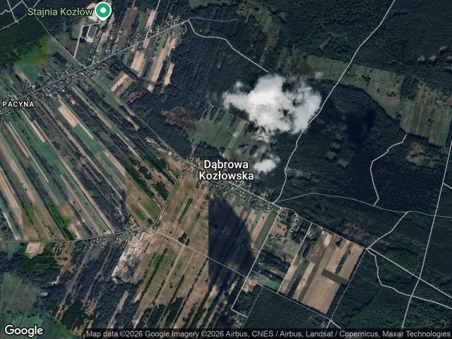Działka budowlana Dąbrowa Kozłowska Nowy Kozłówek. Zdjęcie 1