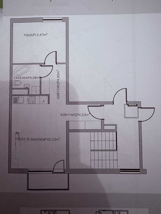 Mieszkanie 2-pokojowe Szczecin Zdroje, ul. Kopalniana. Zdjęcie 8