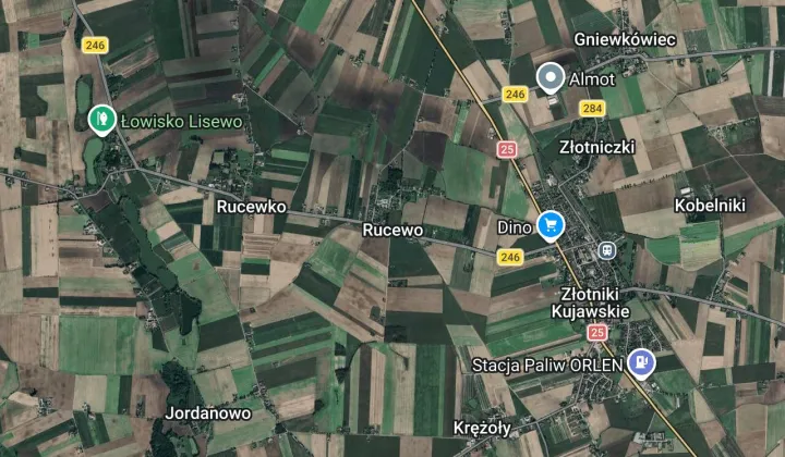 Działka rolna Rucewo