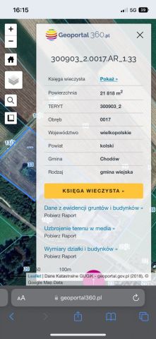 Działka rolna Kaleń Mała Kaleń-Parcel. Zdjęcie 1