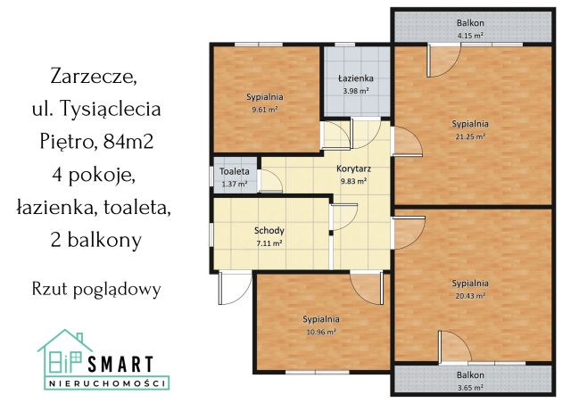 dom wolnostojący, 6 pokoi Zarzecze, ul. Tysiąclecia. Zdjęcie 27