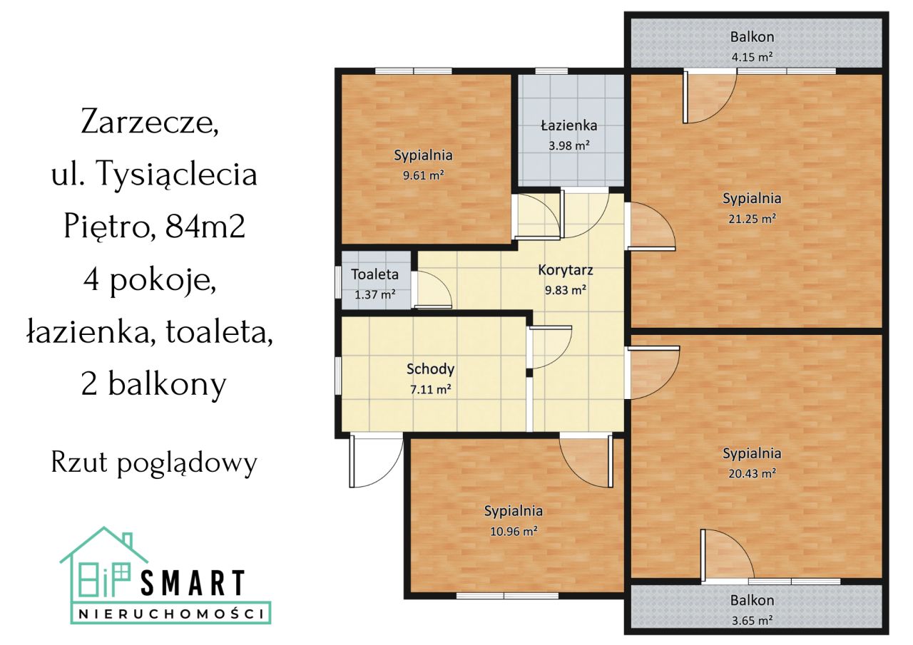 dom wolnostojący, 6 pokoi Zarzecze, ul. Tysiąclecia. Zdjęcie 27