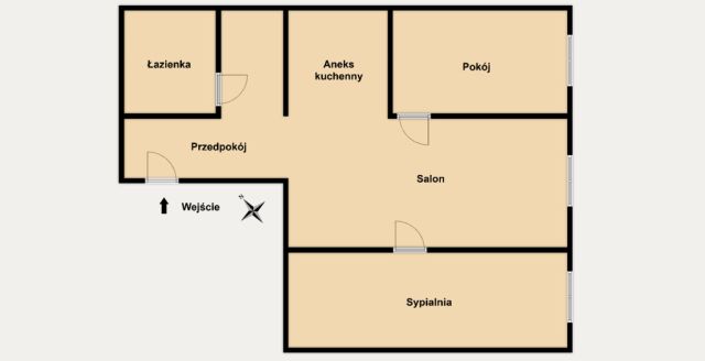 Mieszkanie 3-pokojowe Kraków Grzegórzki, ul. Rzeźnicza. Zdjęcie 17