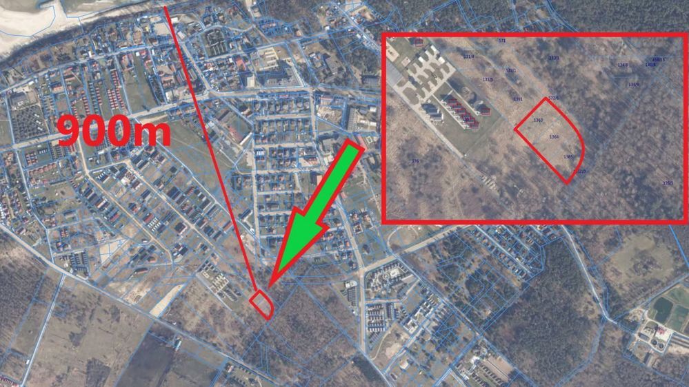 Działka inwestycyjna Jarosławiec, ul. Morska. Zdjęcie 6