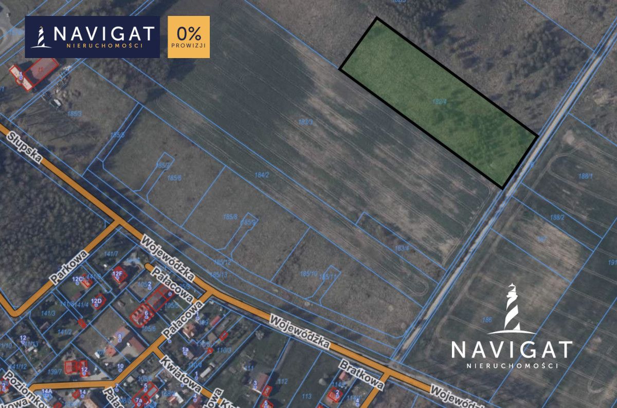 Działka rolna Grabno, ul. Wojewódzka. Zdjęcie 2