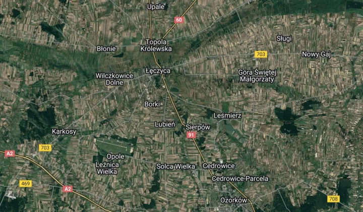 Działka rolna Dzierzbiętów Mały