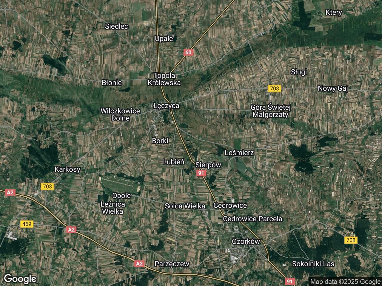 Działka rolna Dzierzbiętów Mały