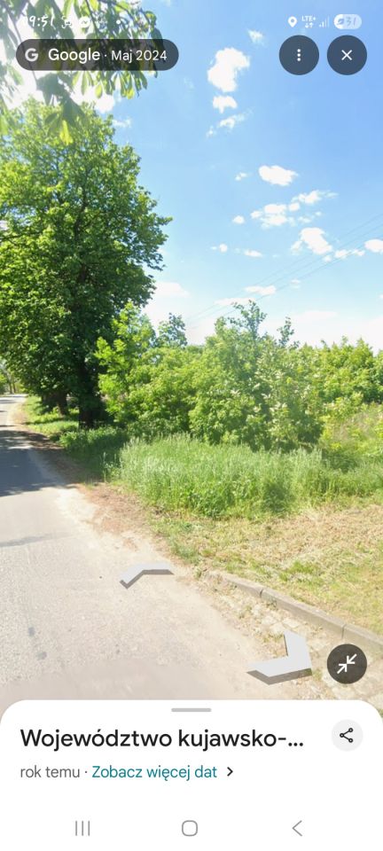 Działka budowlana Wielgie. Zdjęcie 2