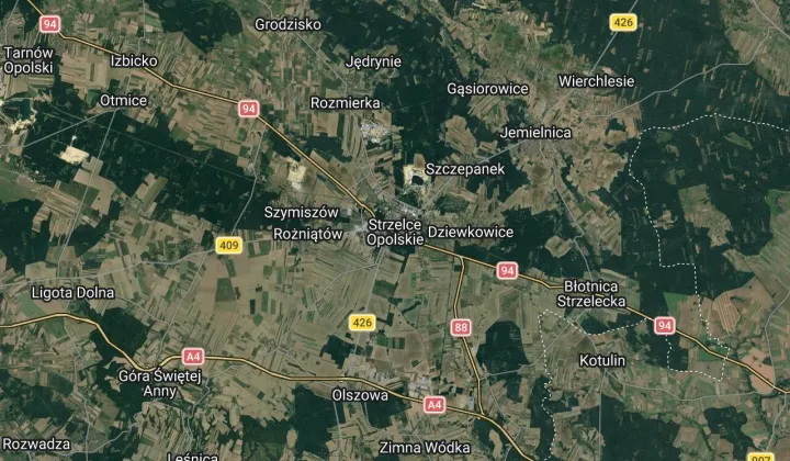 Działka rod Strzelce Opolskie