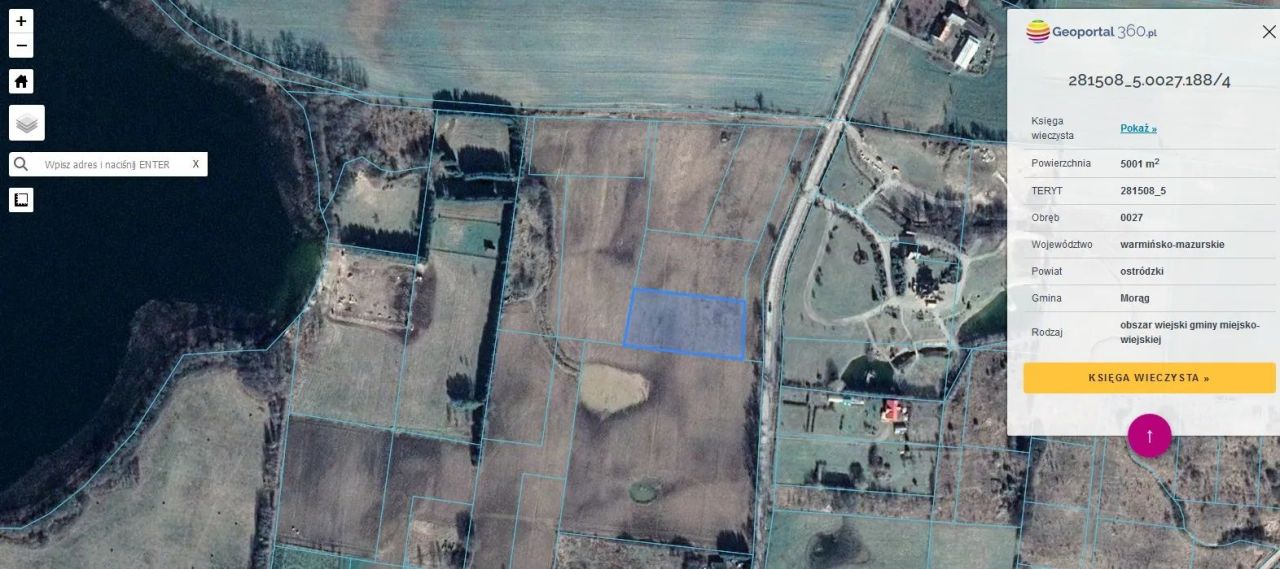 Działka rolno-budowlana Morąg. Zdjęcie 3