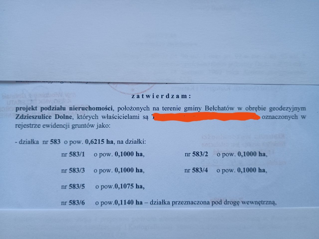 Działka rolna Zdzieszulice Dolne. Zdjęcie 3