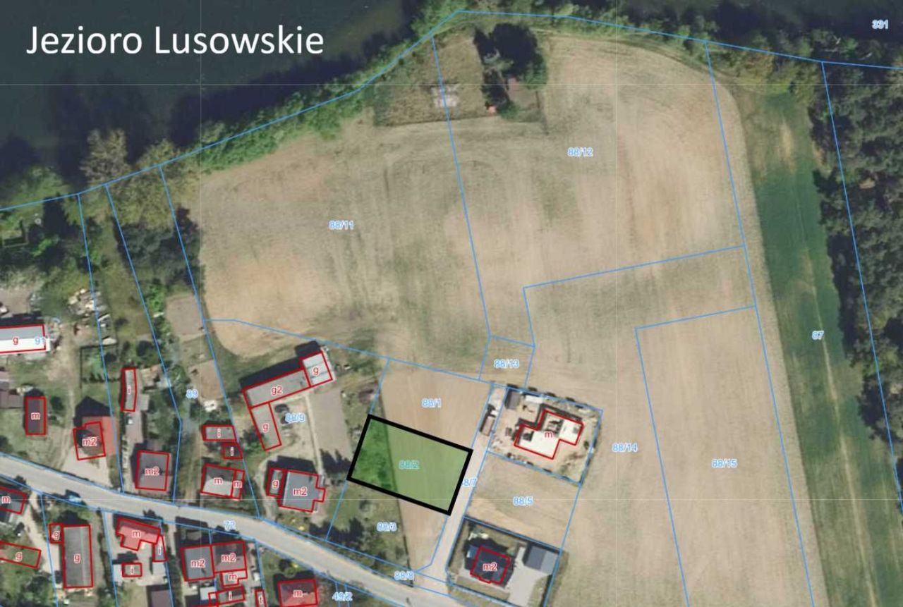 Działka budowlana Lusówko. Zdjęcie 6