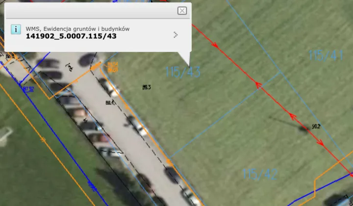 Działka budowlana Cieśle